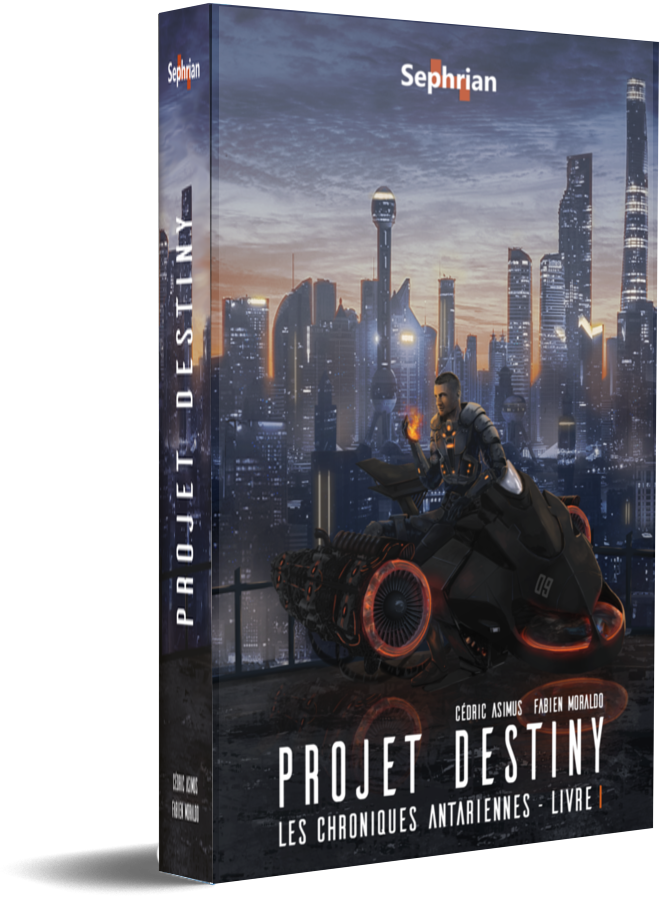 couverture du livre 1, les chroniques antariennes